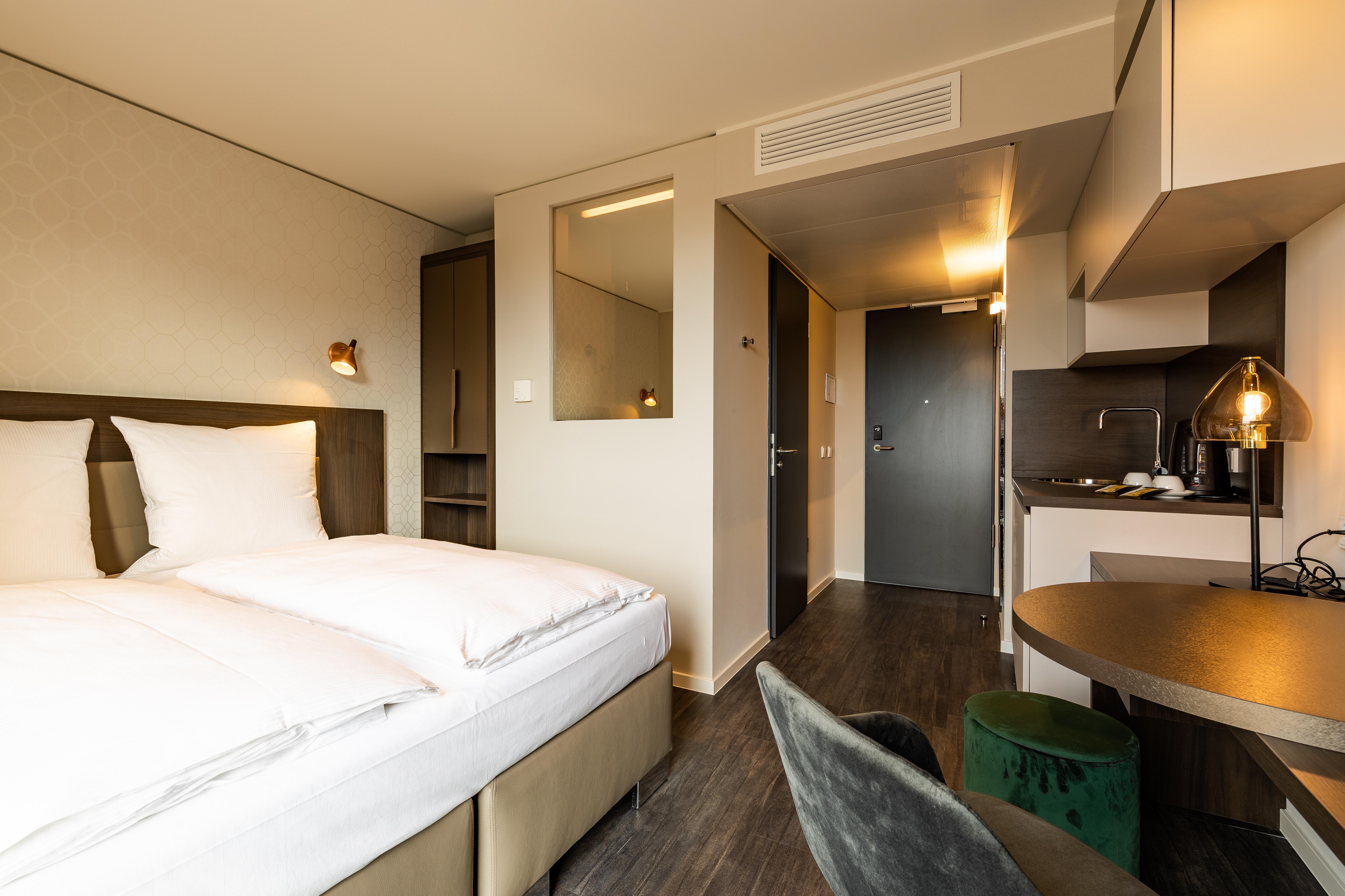 Maseven Muenchen Messe Dornach Lejlighedshotel Aschheim Eksteriør billede