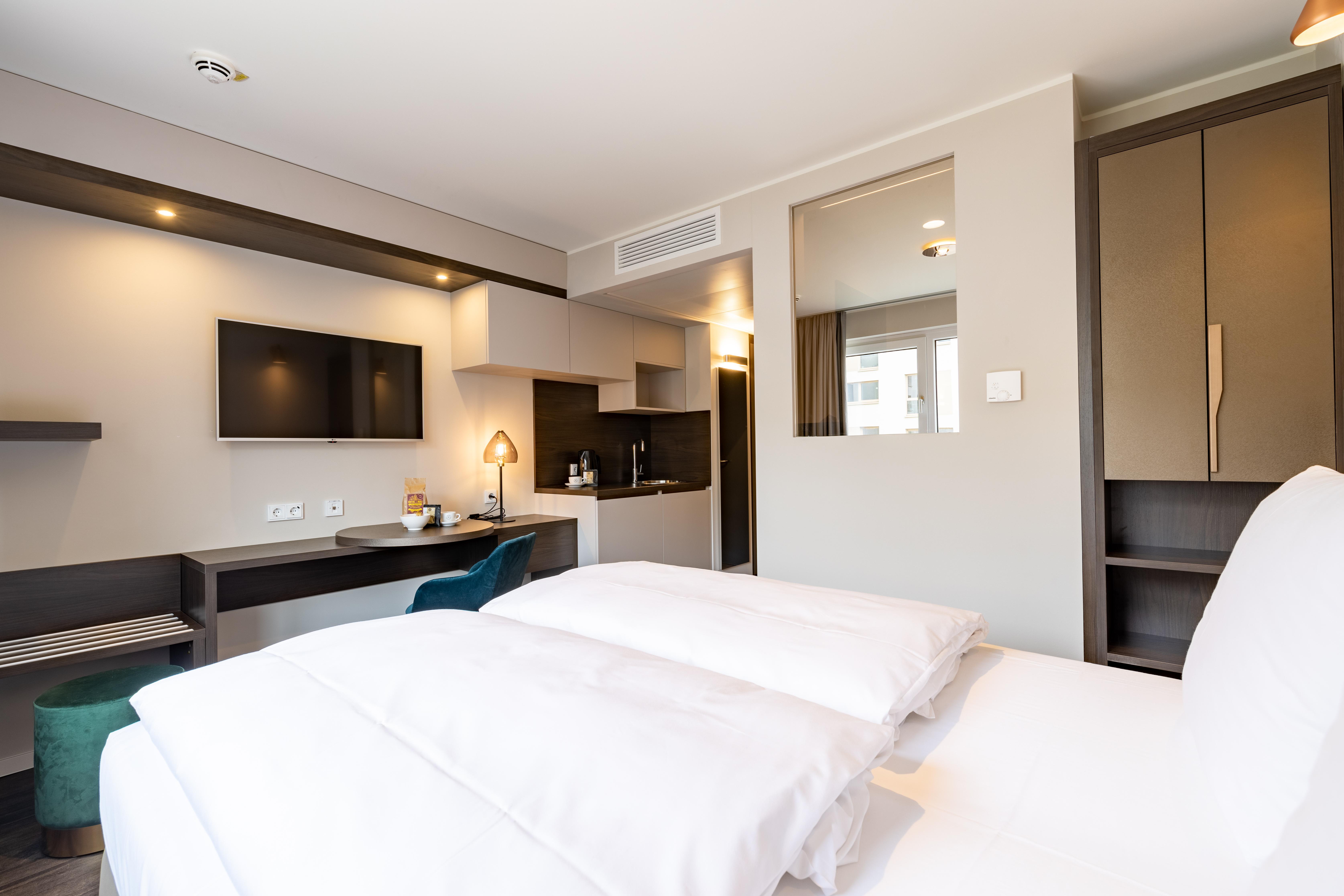 Maseven Muenchen Messe Dornach Lejlighedshotel Aschheim Eksteriør billede