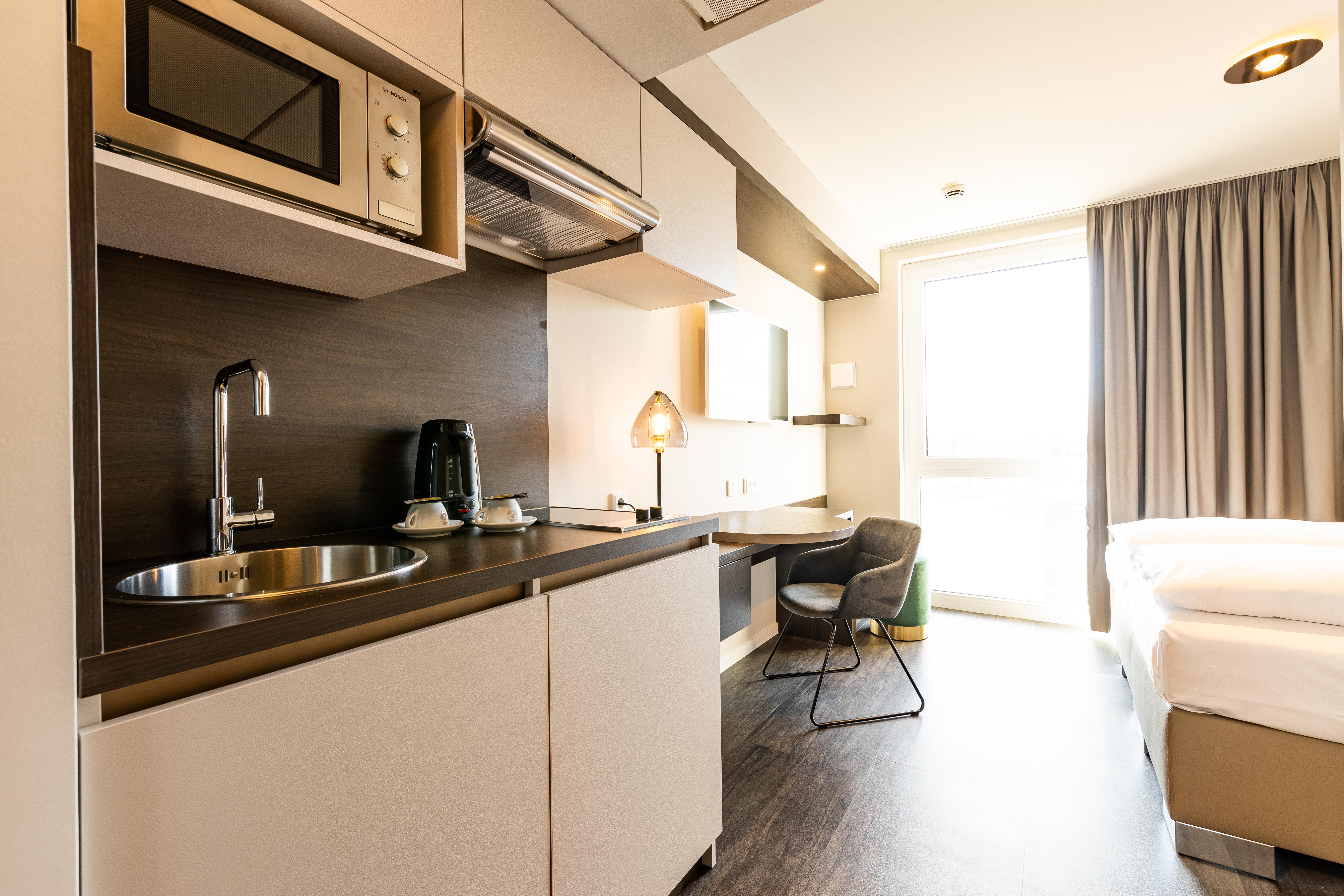 Maseven Muenchen Messe Dornach Lejlighedshotel Aschheim Eksteriør billede